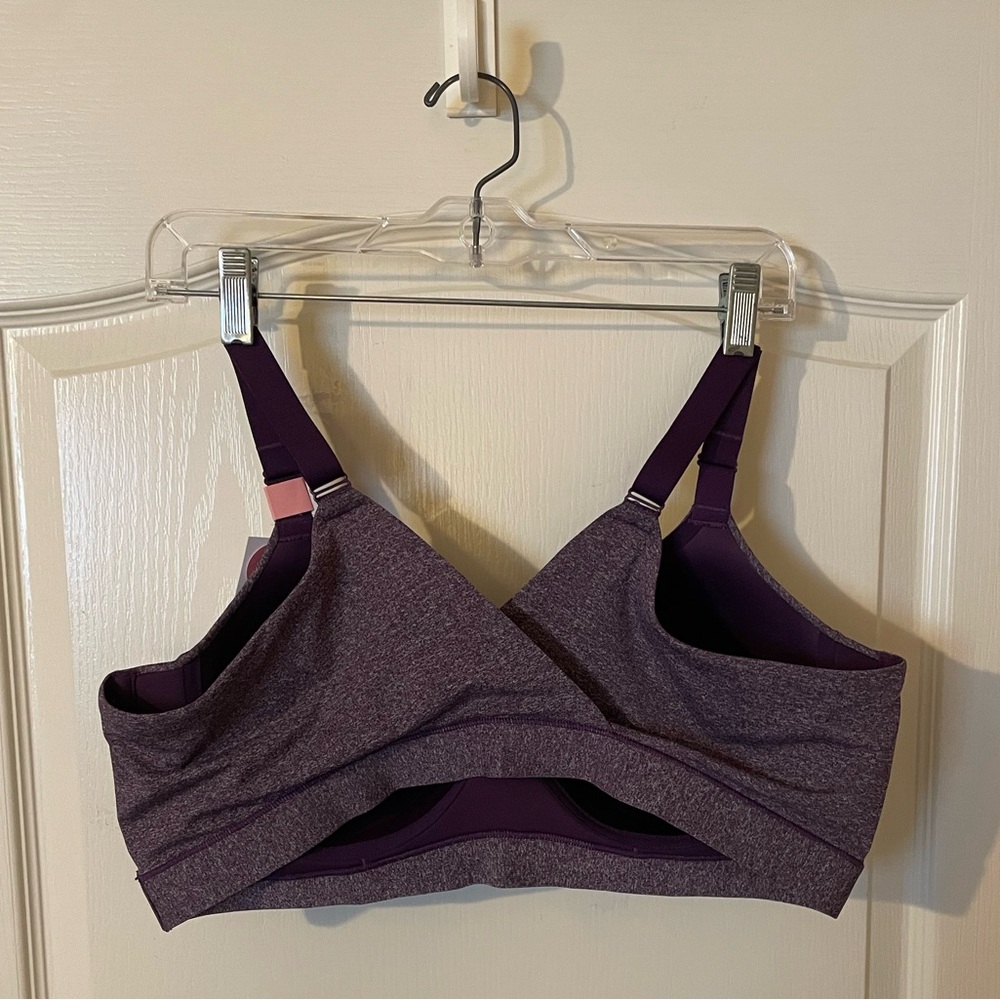 Cacique Purple Wireless Everyday Comfort Bra - Picture 4 of 10
